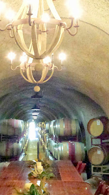 Wine tasting caves at Kunde Family Estate