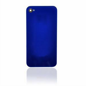 IPhone 4S Back Glass (Fit iPhone 4S all models and iPhone 4 CDMA (Verizon and spring only)). To get original quality and as decribed buy only from "CrystalStar" all our glass comes with screw driver. (Dark Blue)
