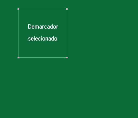 Etapas da criação e movimento dos demarcadores