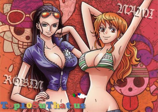 Top 10 sự thật thú vị về băng Mũ rơm - One Piece Nami-and-robin