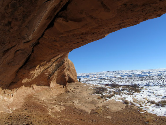 Inside the alcove