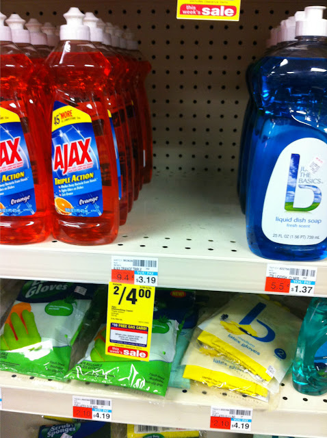 dish soap out of stock