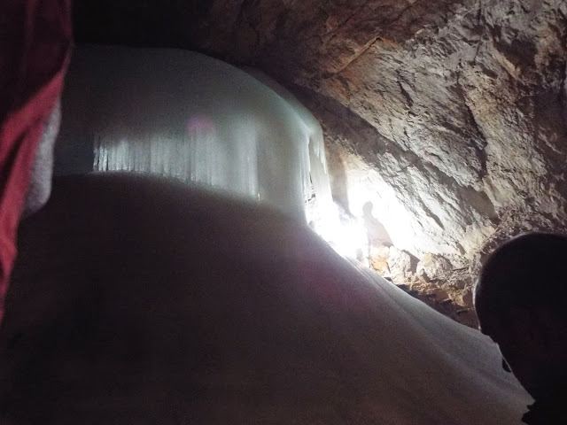 Брест-Равенсбург. Путевые заметки (заключительная часть) -  Гигантская ледяная пещера.  DSCF5388