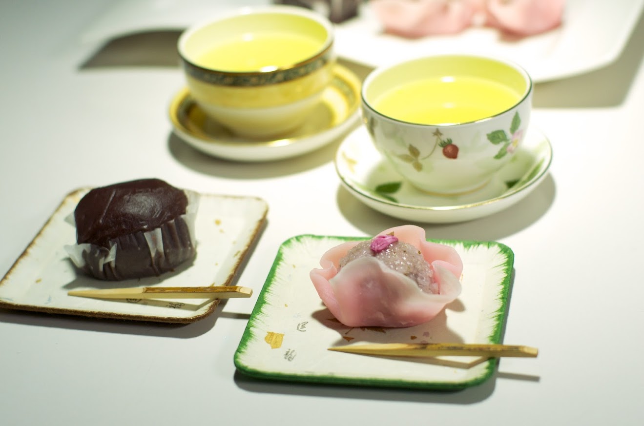 壺屋の「牡丹餅」＆「焼皮桜」