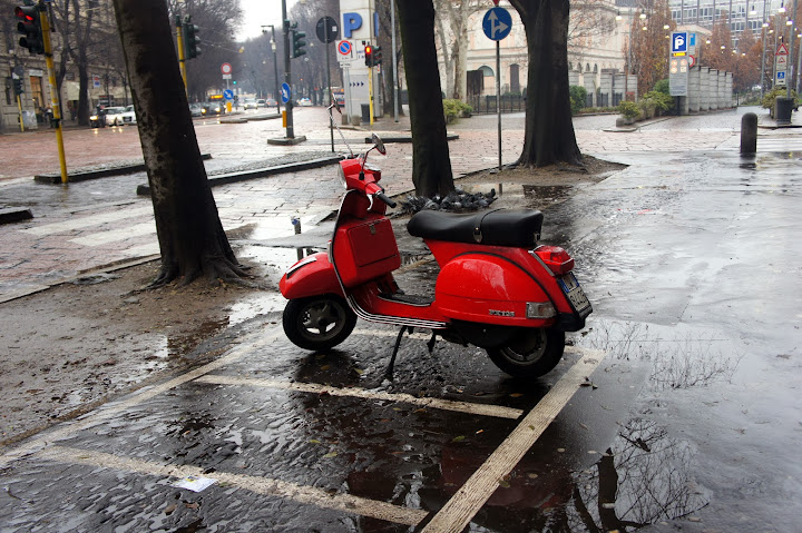 Декабрь, 2013 Милан: дождь, живопись, гастрономия