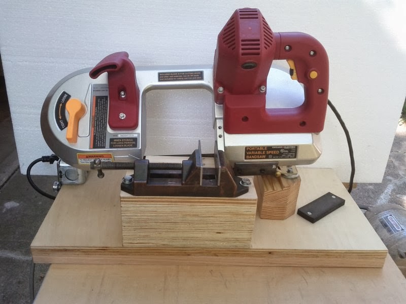Portable Bandsaw Horizontal/Vertical Stand - Home Model Engine 