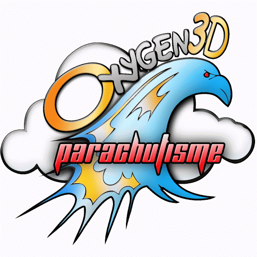 OXYGEN3D Parachutisme logo