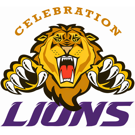 Celebration Centre Lions Rugby League logo