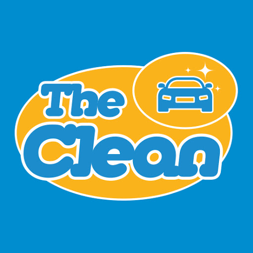 The Clean car wash Milford logo