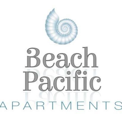 In the Heart of the Beach - Garden studio apartment @Beach Pacific Apartments logo