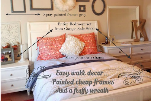 Master bedroom makeover, the style sisters