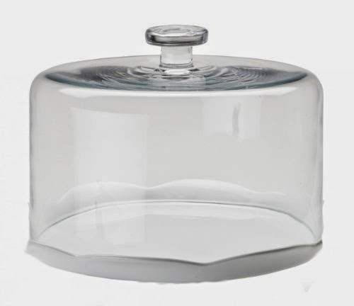 Rosanna Cake Dome - Glass - 10½