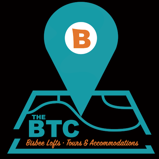 The BTC, Bisbee Tourism Center logo