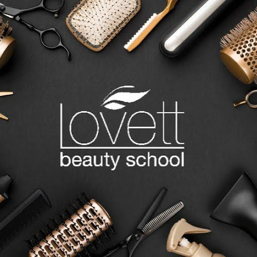 Lovett Beauty School logo