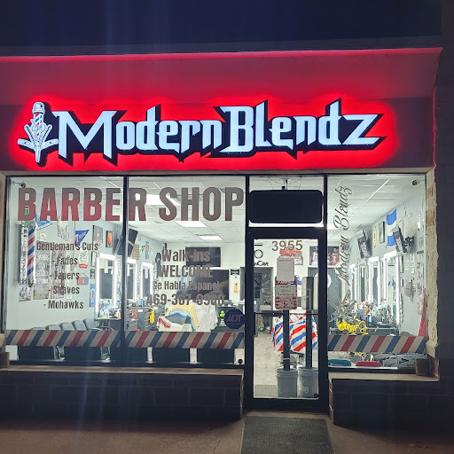 Modern Blendz Barbershop logo