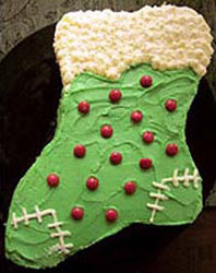 Christmas Stocking Cake