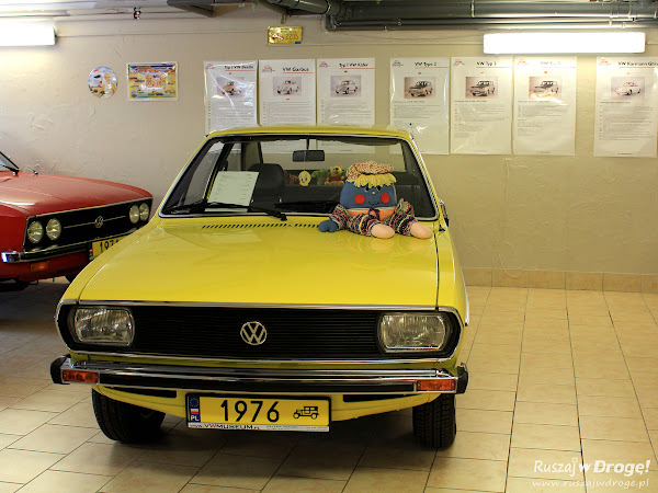 Kolekcja zabytkowych samochodów w Muzeum VW w Pępowie