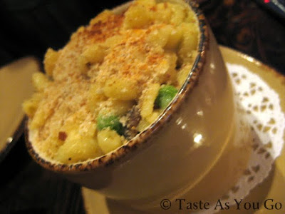Truffled Mac N Cheese at Corner Shop Cafe in New York, NY - Photo by Taste As You Go