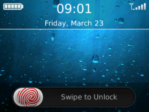 Slide Lock SwipeLock v2.0 BlackBerry App