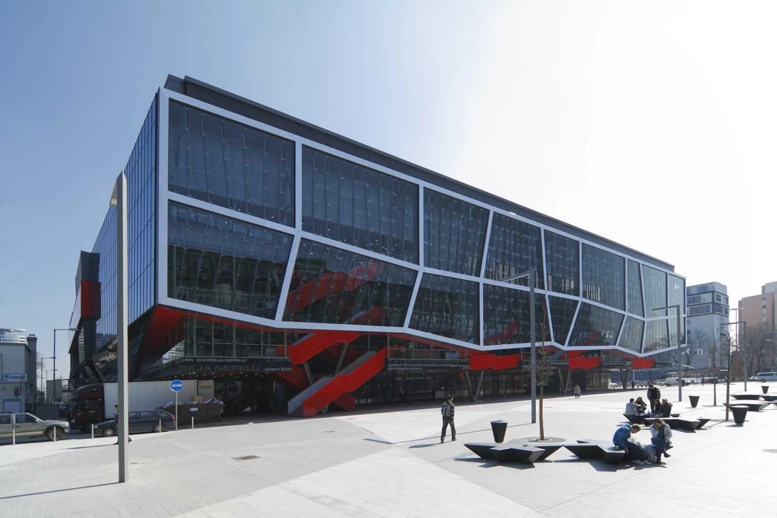 Ondrej Nepela Ice Hockey Stadium by Fischer Architects