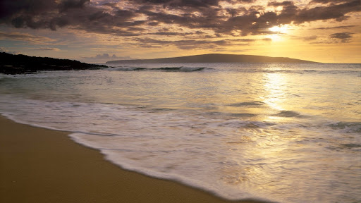 Little Beach at Sunset, Near Makena, Maui, Hawaii.jpg