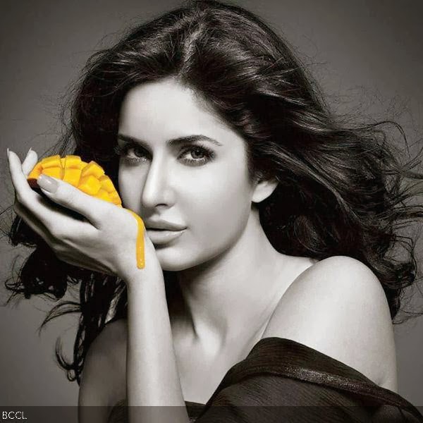 Here's a look at some of the hottest babes featured in ads.... Katrina Kaif's Slice ad showed her in a never to be seen avatar. She was seen showing her joyful, bubbly and playful nature in this new ad.