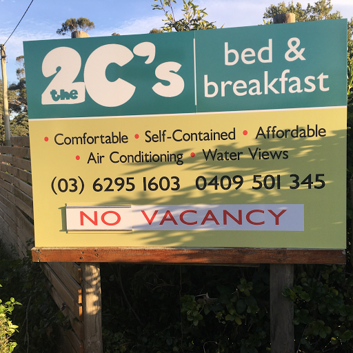 The 2C's Bed and Breakfast logo