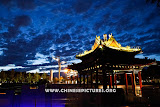 Beijing Olympic Forest Park Night Photo 1