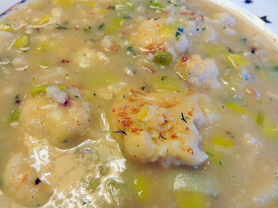 Roasted Cauliflower and Leek Soup Recipe