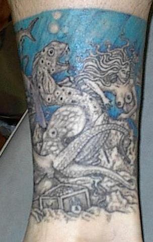 Little Mermaid Tattoos-Best Sleeve Tattoos