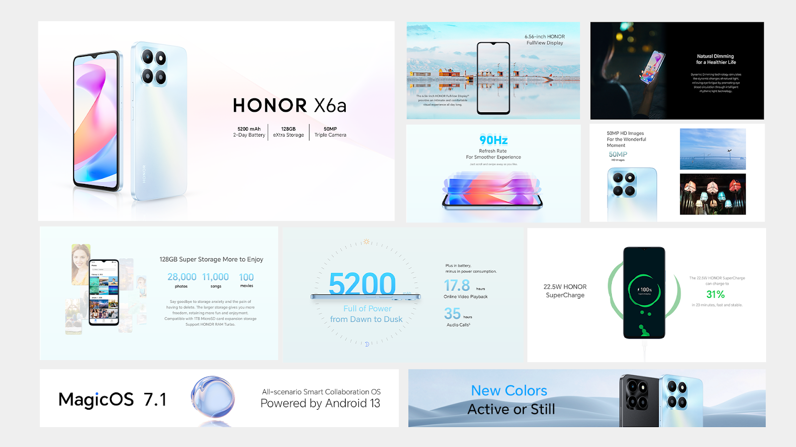 HONOR X6a