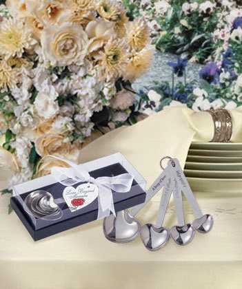 Heart shaped measuring spoons (Set of 72)