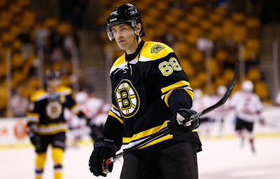 Jaromir Jagr of the Boston Bruins
