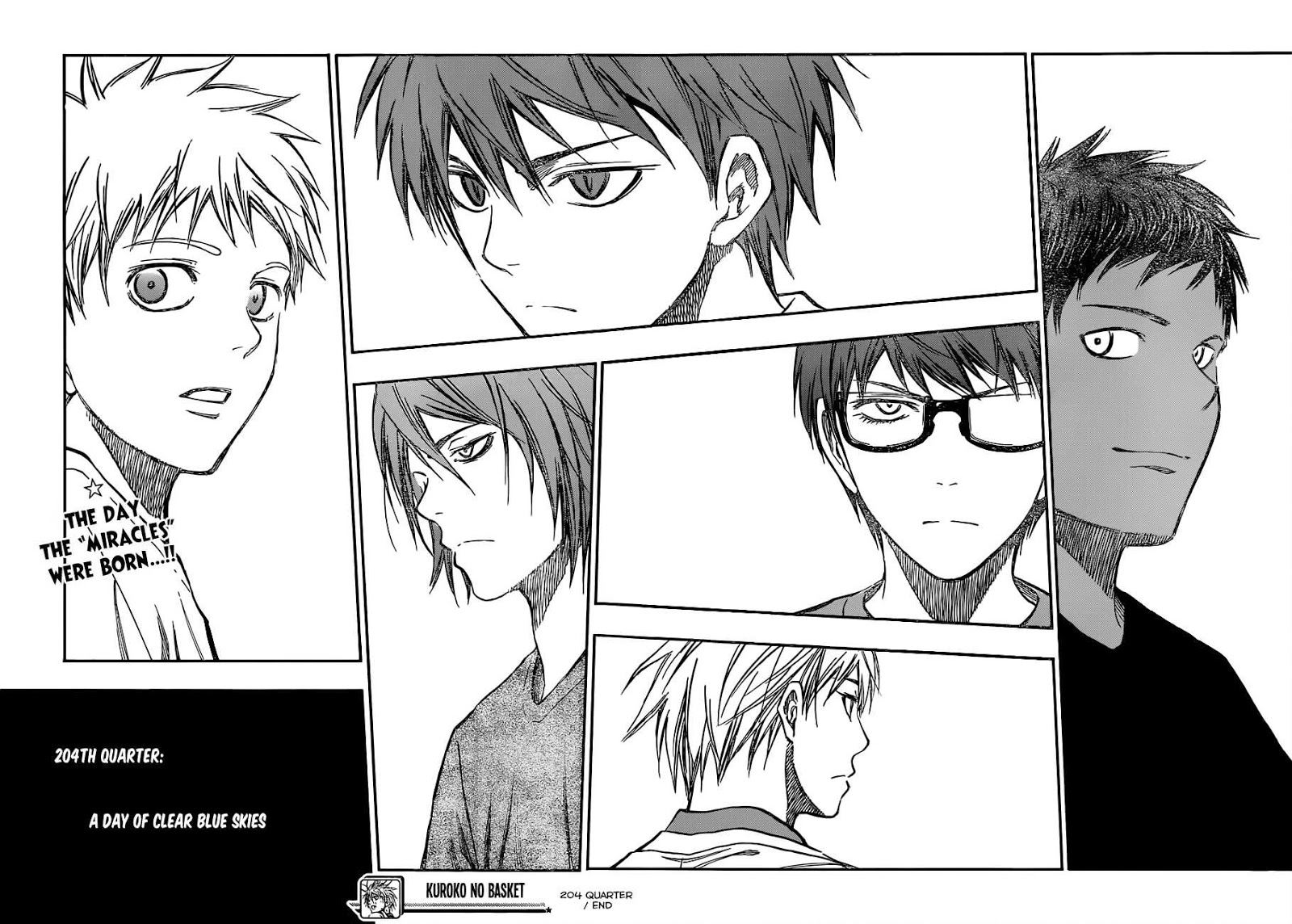 Kuroko no Basket Manga Chapter 204 - Image 18-19