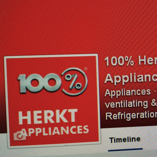 100% Herkt Appliances logo