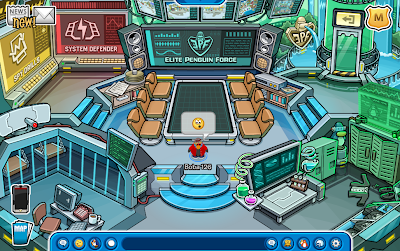 Club Penguin - The EPF Command Room Has Been Renovated!
