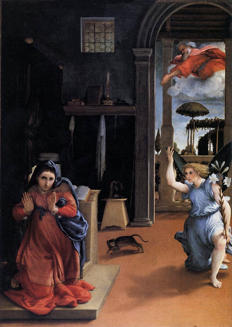 Lorenzo Lotto - Annunciation