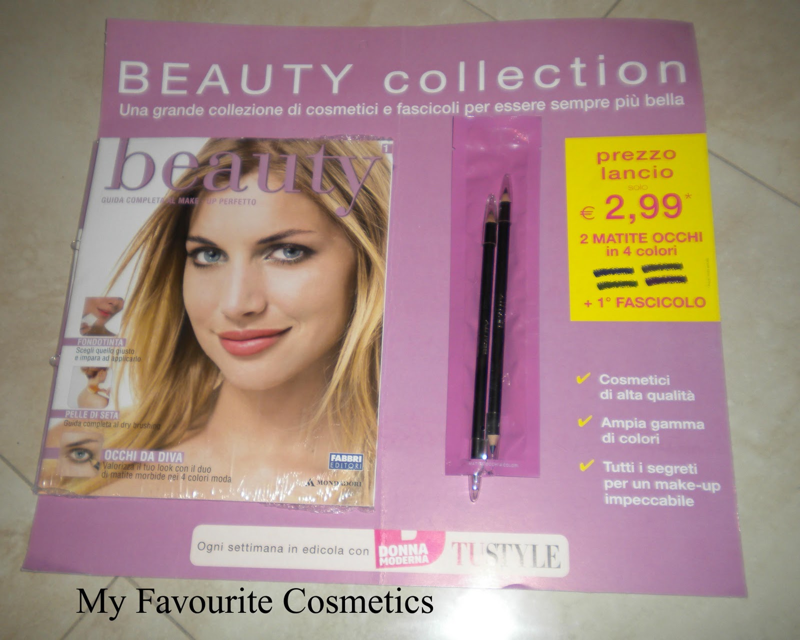 My Favourite Cosmetics: Beauty collection... inserto Tu Style...