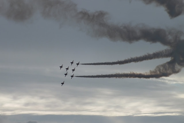 Red Arrows at Leuchars