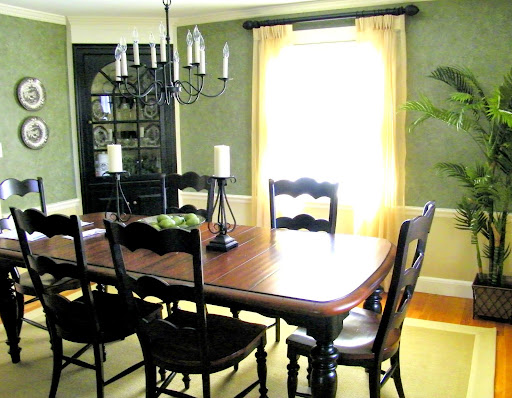 is green a good color for a dining room