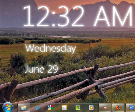 Windows 8 Desktop Clock For Your Windows 7 Windows 8 Desktop Clock For Your Windows 7