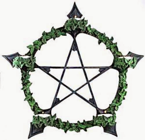 Pentagram Tealight Candle Holder