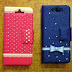 Cover a libro per iPhone 5g e 5s deco donna.