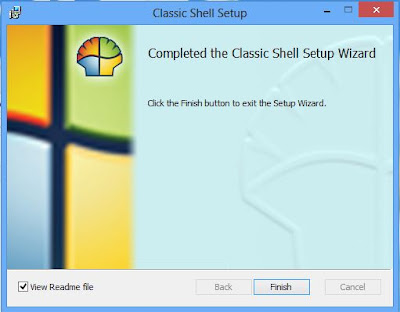Mostrar botón inicio clásico en Windows 8 con Classic Shell Open Source y ocultar menú de inici metro