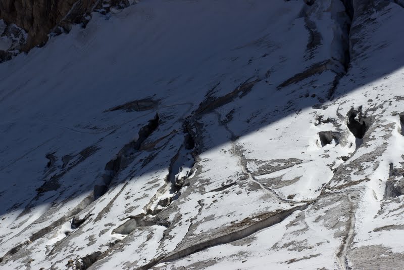 Доломиты. Восхождение на Мармоладу, Punta Penia (3,343 m), спуск по феррате