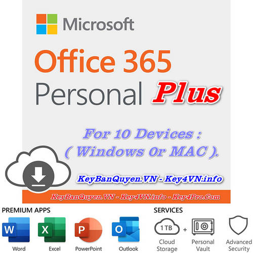 Mua Bán Key Bản Quyền Office 365 Pro Plus 5Pc Trọn Đời Full 32 Bit Và 64  Bit .