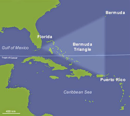 That The Bermuda Triangle Is A Ufo Base Or A Time Warp Or Atlantean Ruins