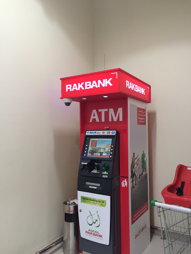 RAKBANK ATM Spinneys, Spinneys, Khalifa City - United Arab Emirates, ATM, state Abu Dhabi