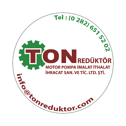 TON Redüktör Motor Pompa İmalat İthalat İhracat Sanayi ve Ticaret Limited Şirketi logo