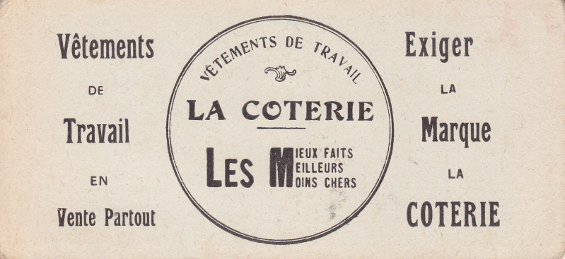 GVC carte publicitaire verso